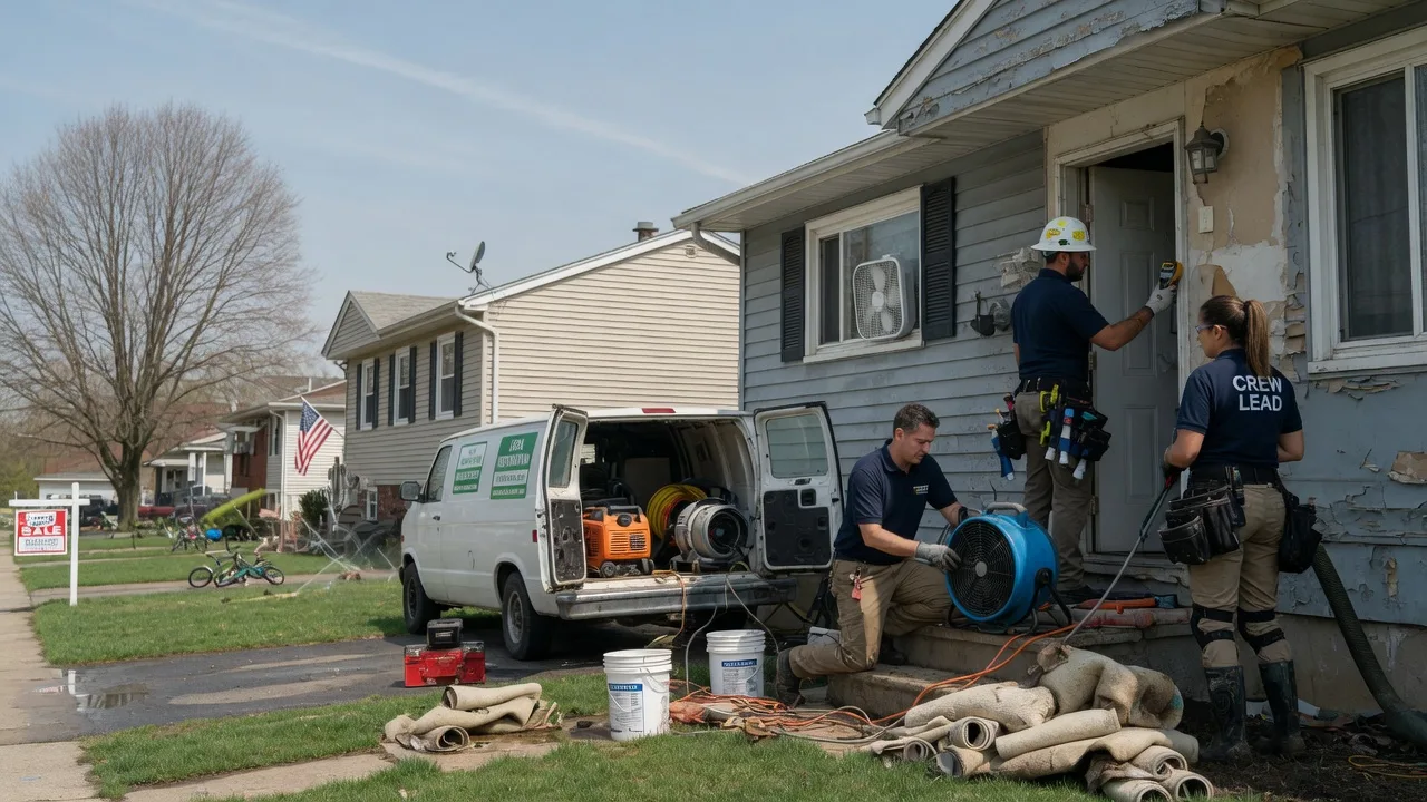 Flood Cleanup in Ironton, OH near me